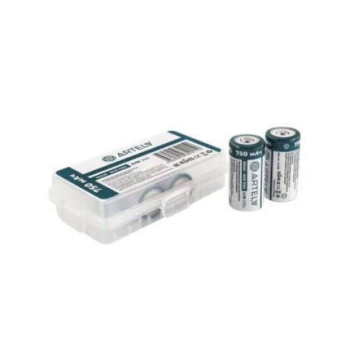Аккумуляторные батареи RCR123 ARTELV 3.7V Li-Ion 750 mAh в Энгельсе