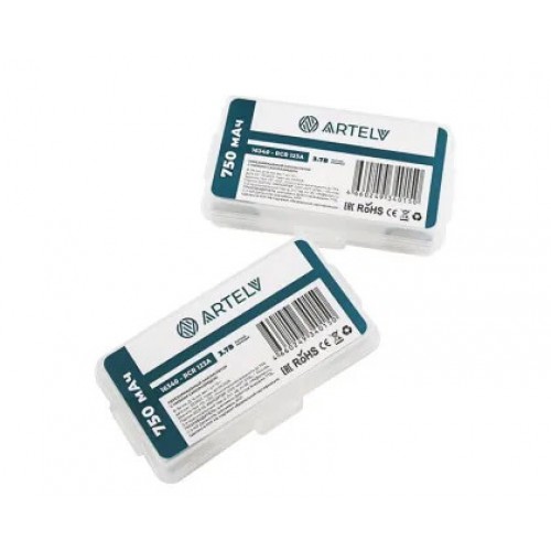 Аккумуляторные батареи RCR123 ARTELV 3.7V Li-Ion 750 mAh в Энгельсе
