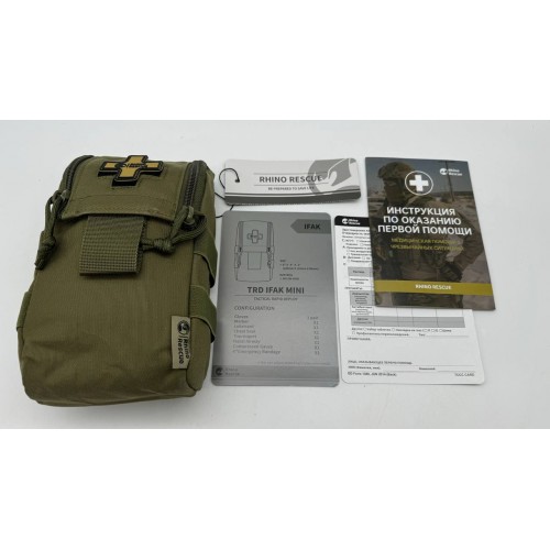Военная тактическая аптечка RHINO RESCUE IFAK TRD MINI 11в1 в Энгельсе