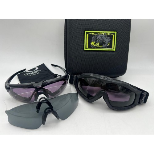 Тактические ударопрочные очки OAKLEY Alpha 2в1 в Энгельсе