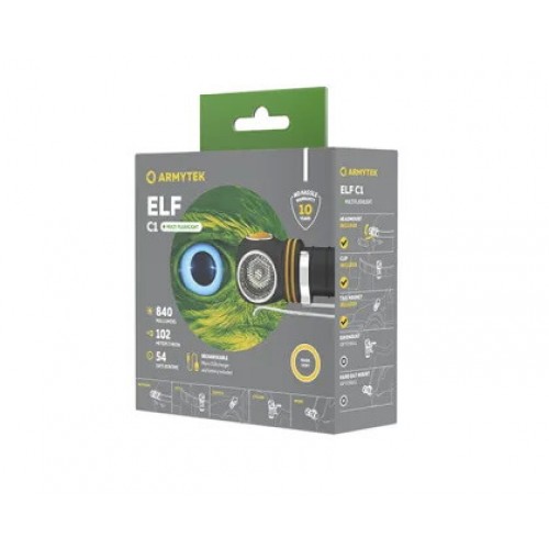 Мультифонарь Armytek ELF C1 Micro USB (теплый свет) в Энгельсе