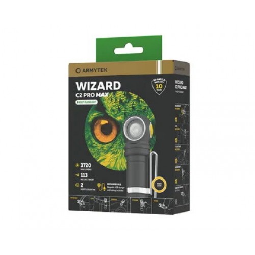 Мультифонарь Armytek Wizard C2 Pro Max Magnet USB (теплый свет) в Энгельсе