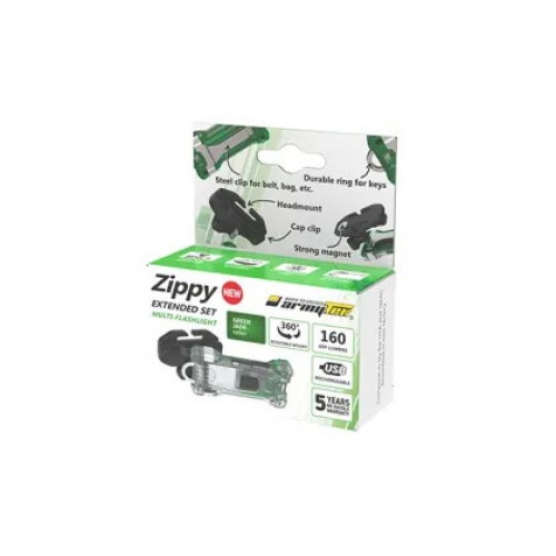 Наключный фонарь Armytek Zippy Extended Set (Green Jade) в Энгельсе